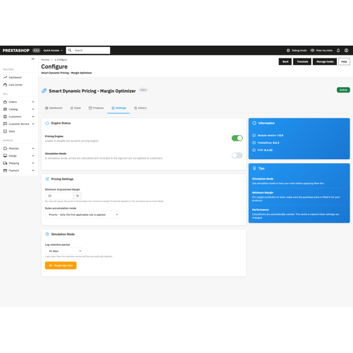 Smart Price Engine - Dynamic Pricing Module PrestaShop 8 & 9